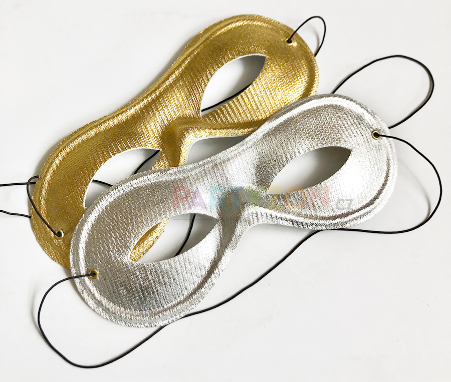 karnevalove skrabosky zlata stribrna